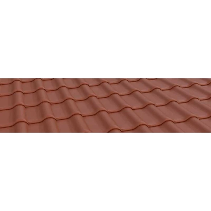 Керамическая черепица Braas Рубин 11V Ангоб медный