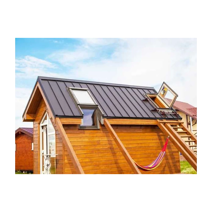 Фальцевая кровля Кликфальц mini Grand Line 0,5 Velur X RAL 6005 Зеленый Мох