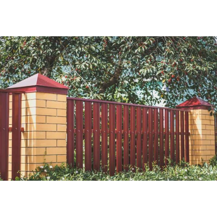 Штакетник М-образный В Grand Line 0,5 Satin RAL 7016 Антрацитово-Серый